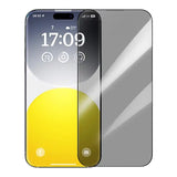 Beskyttelse af privatlivets fred af hærdet glas Baseus Diamond iPhone 15 Pro Max