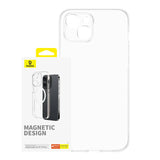 Magnetisk telefonfoder til iPhone 15 Plus Baseus OS-Lucent Series (klart)