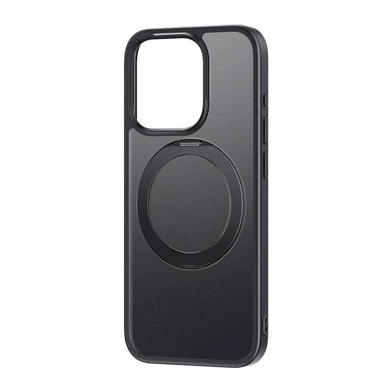 Magnetisk telefonfoder til iPhone 15 ProMax Baseus CyberLoop-serie (sort)