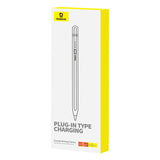 Active stylus Baseus Smooth Writing Series med trådløs opladning, lyn (hvid)