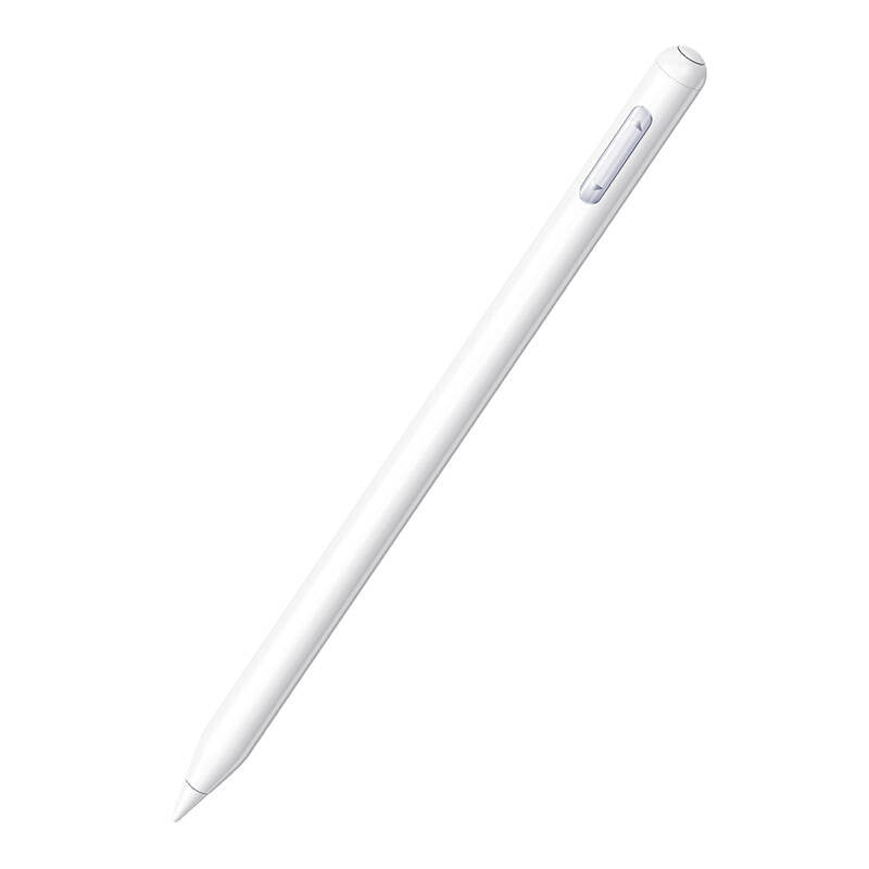 Aktiv, multifunktionel stylus Baseus Smooth Writing Series med trådløs opladning, USB-C (hvid)