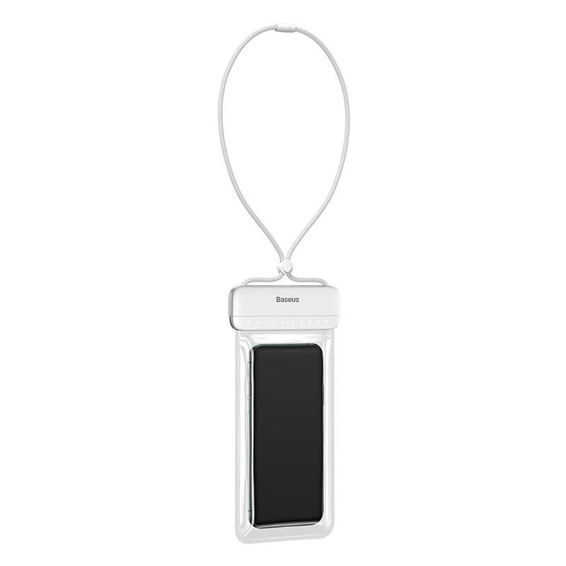Vandtæt telefonfoder Baseus AquaGlide (hvid)