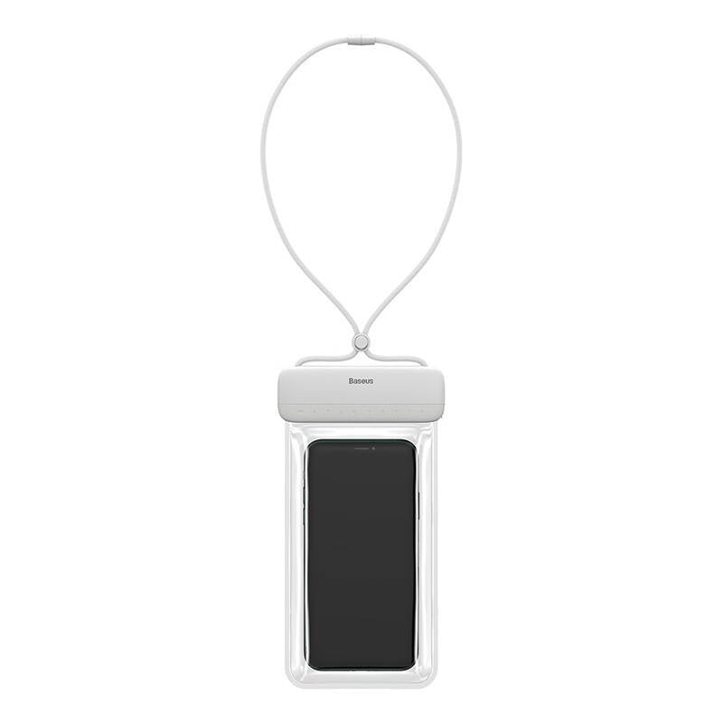 Vandtæt telefonfoder Baseus AquaGlide (hvid)