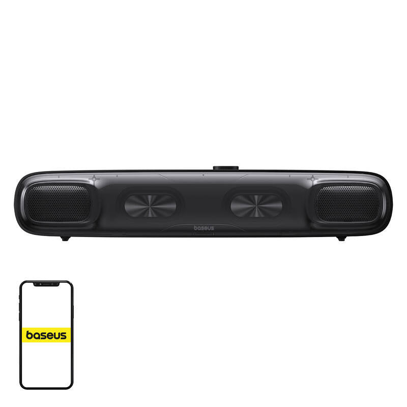 Mini Soundbar Baseus AeQur uden batteri (sort)