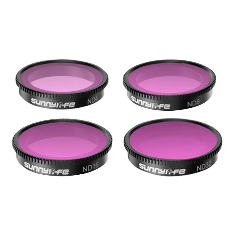 Sæt af filtre ND4, ND8, ND16, ND32 Sunnylife til Insta360 GO 3/2