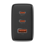 Væglader Baseus OS-Cube Pro 2xUSB-C + USB, 65W (sort)
