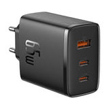 Væglader Baseus OS-Cube Pro 2xUSB-C + USB, 65W (sort)
