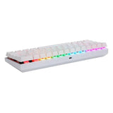 Trådløst mekanisk tastatur Motospeed SK62 Hvid (blå switch)