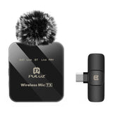 Trådløs Lavalier mikrofon PULUZ PU648B (USB-C)