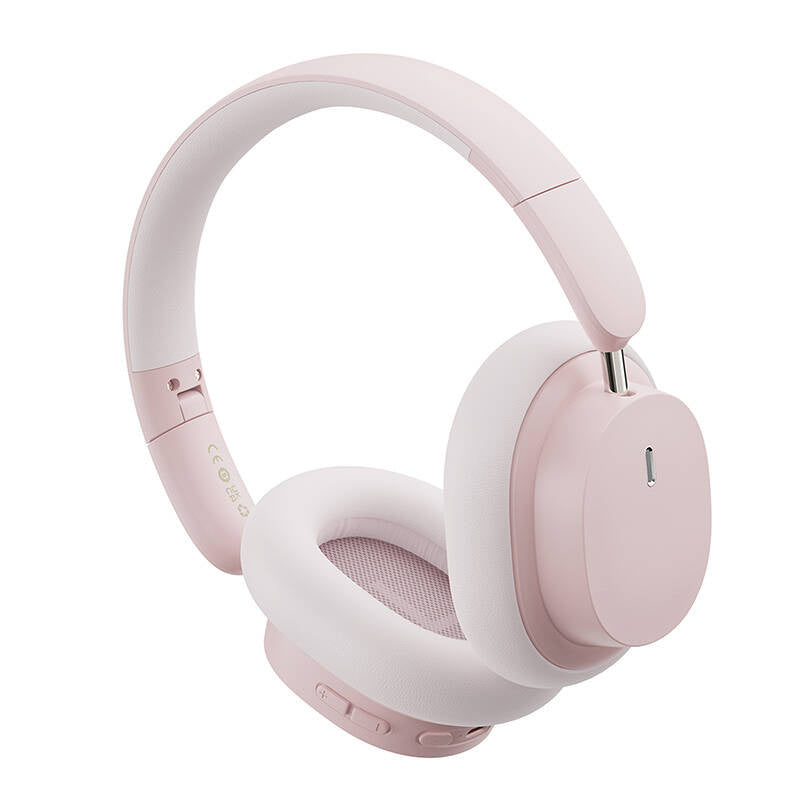 Baseus Bowie D05 trådløse hovedtelefoner Bluetooth 5.2 (guld rose)
