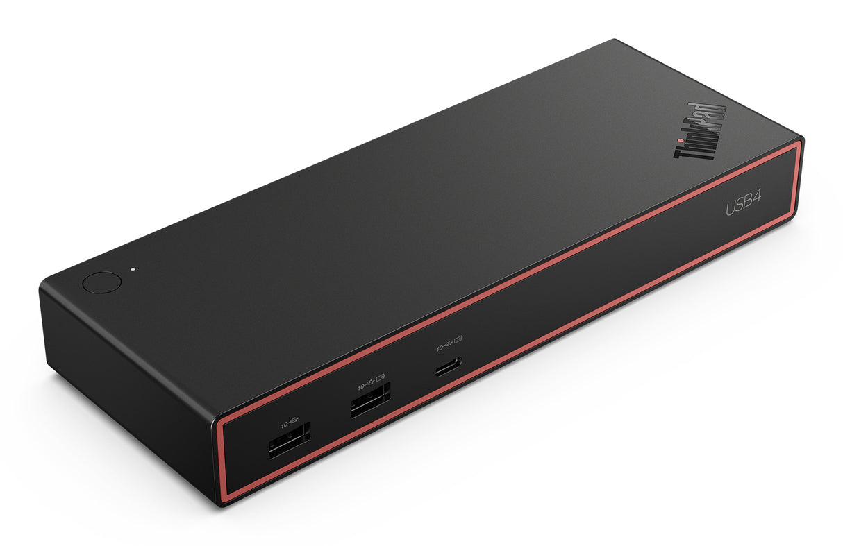 Lenovo ThinkPad USB4 Dock 5000 Ledningsført Thunderbolt 4 Sort