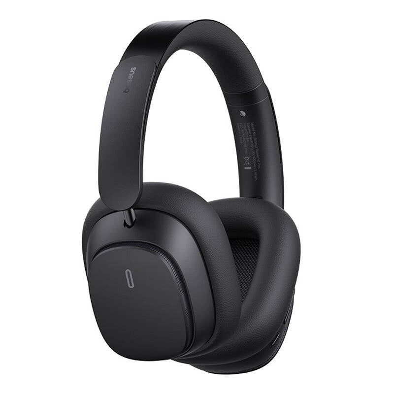 Baseus Bowie H1 trådløse hovedtelefoner Bluetooth 5.2 (sort)
