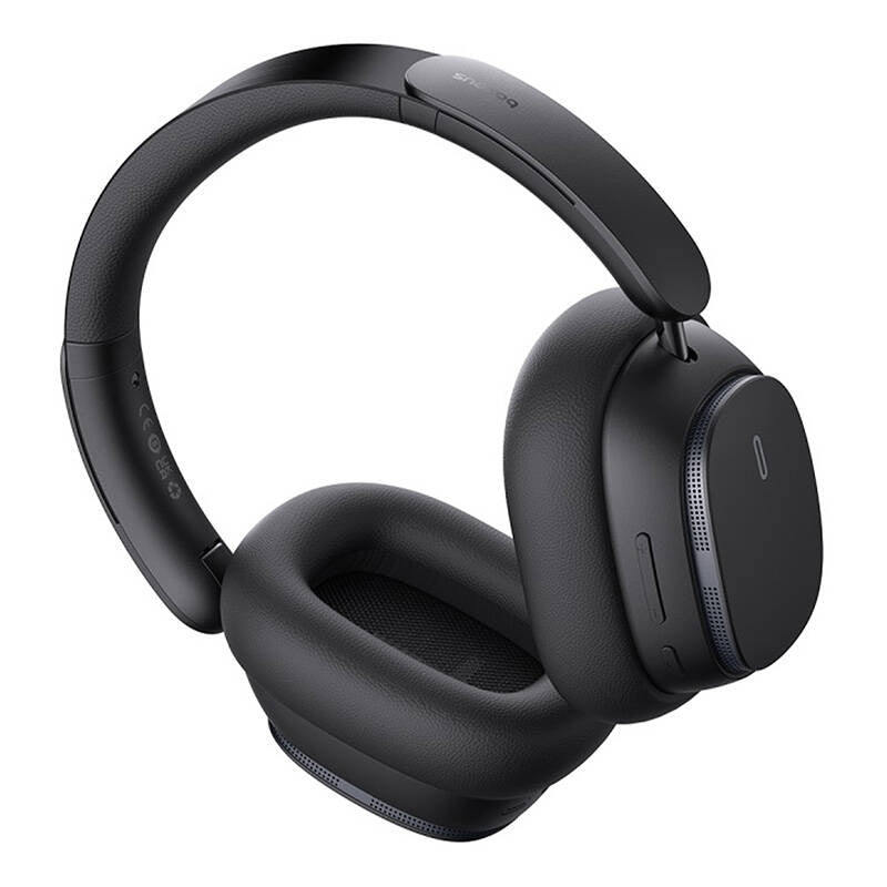 Baseus Bowie H1 trådløse hovedtelefoner Bluetooth 5.2 (sort)