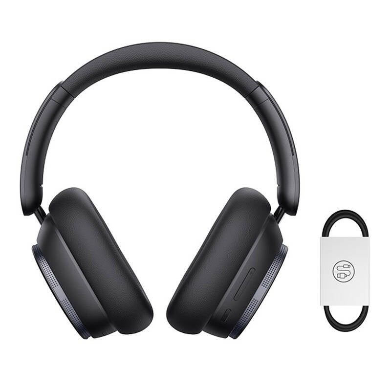 Baseus Bowie H1 trådløse hovedtelefoner Bluetooth 5.2 (sort)