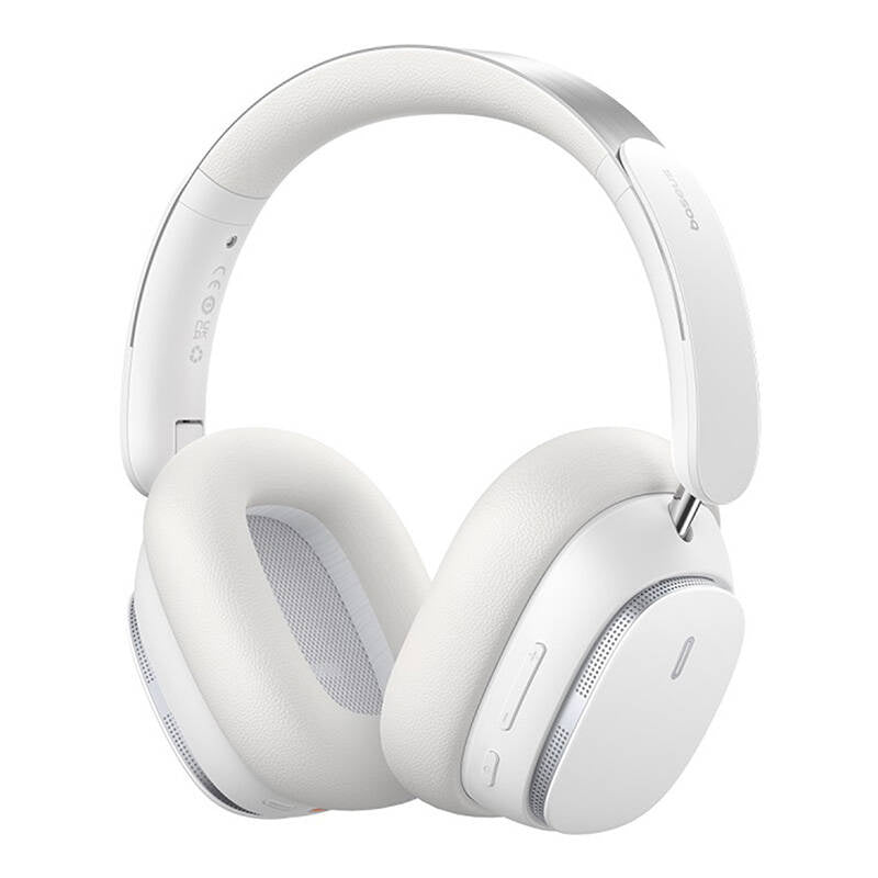 Baseus Bowie H1 trådløse hovedtelefoner Bluetooth 5.2 (hvid)