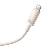 Hurtig opladning kabel Baseus USB-C til USB-C Habitat Series 1m 100W (rosa)