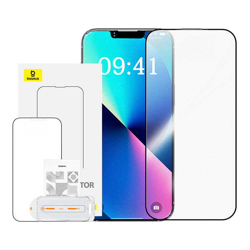 Hærdet glas Baseus krystallinsk anti-glare iPhone12 ProMax