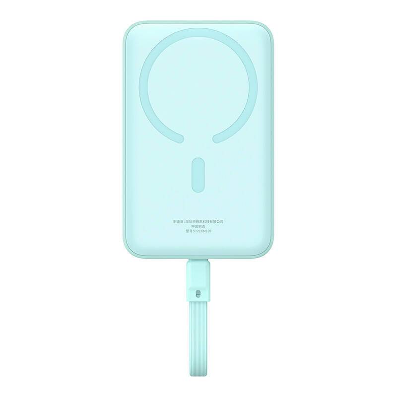 Powerbank Baseus Magnetic Mini 10000mAh, USB-C 30W MagSafe (blå)