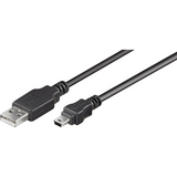 USB TYPE A HAN/8 POL. MINI USB HAN, 1,5M