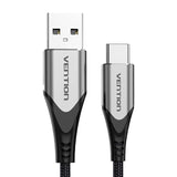USB 2.0 A til USB-C 3A kabel 0,5 m Vention CODHD grå