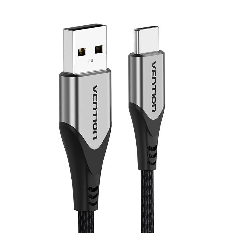USB 2.0 A til USB-C 3A kabel 0,5 m Vention CODHD grå