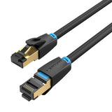 Netværkskabel CAT8 SFTP Vention IKABL RJ45 Ethernet 40Gbps 10m sort