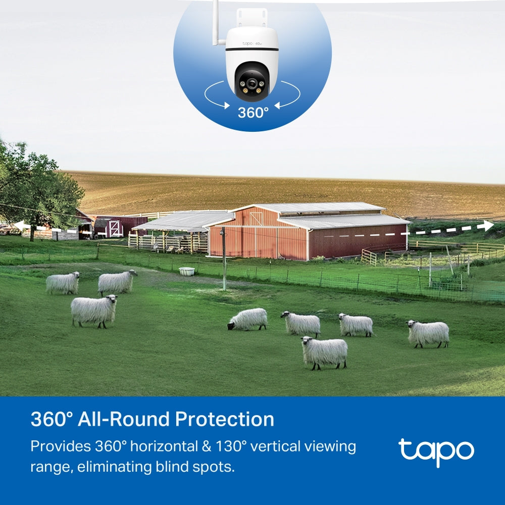 TP-Link TAPO C501GW overvågningskamera Tårn IP-sikkerhedskamera Udendørs 1920 x 1080 pixel Væg