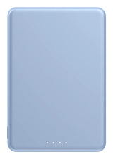 Xiaomi Super Slim Magnetic Power Bank 5000 Lithium-Ion (Li-Ion) 5000 mAh Trådløs opladning Blå