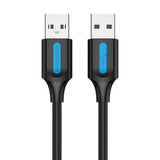 USB 2.0 kabel Vention COJBH 2A 2m sort PVC