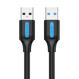 USB 3.0 kabel Vention CONBH 2A 2m sort PVC