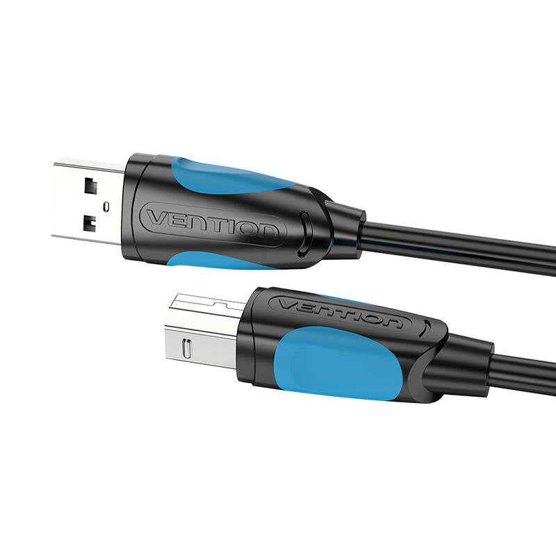 Printerkabel USB 2.0 A til USB-B Vention VAS-A16-B500 5m sort