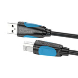 Printerkabel USB 2.0 A til USB-B Vention VAS-A16-B500 5m sort