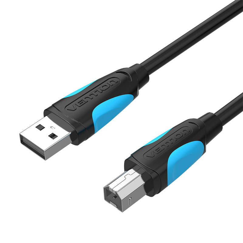 Printerkabel USB 2.0 A til USB-B Vention VAS-A16-B500 5m sort