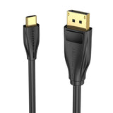 USB-C til DisplayPort 1.4 Kabel Vention CGYBG, 1,5m, 8K 60Hz/4K 120Hz (sort)