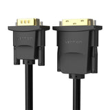 DVI (24+1) til VGA Kabel Vention EABBG 1,5m, 1080P 60Hz (sort)