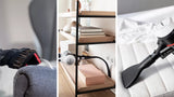 Bosch BBS711W stav støvsuger & elektrisk kost 2-i-1 stangstøvsuger Batteri Dry Hygiejnefilter Poseløs 0,3 L Hvid