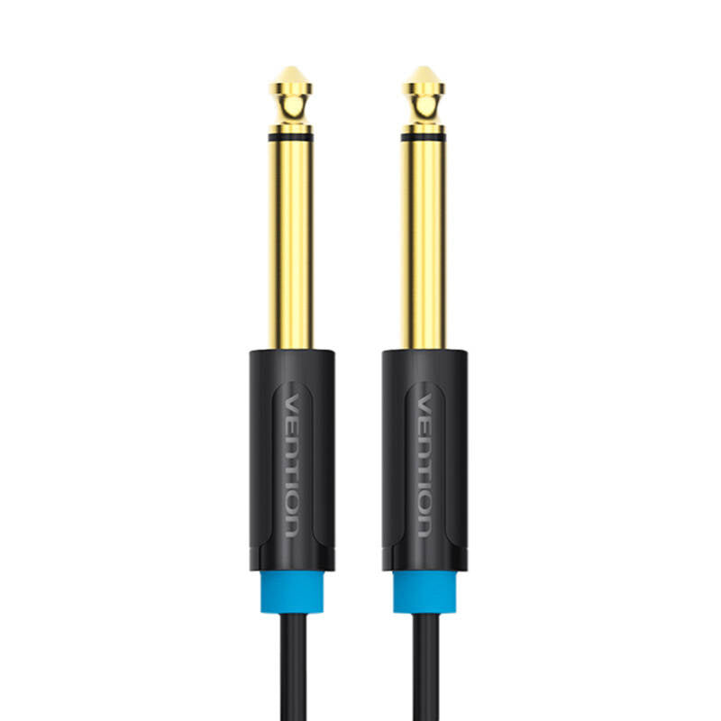 Audio kabel TS 6,35 mm Vention BAABJ 5 m (sort)