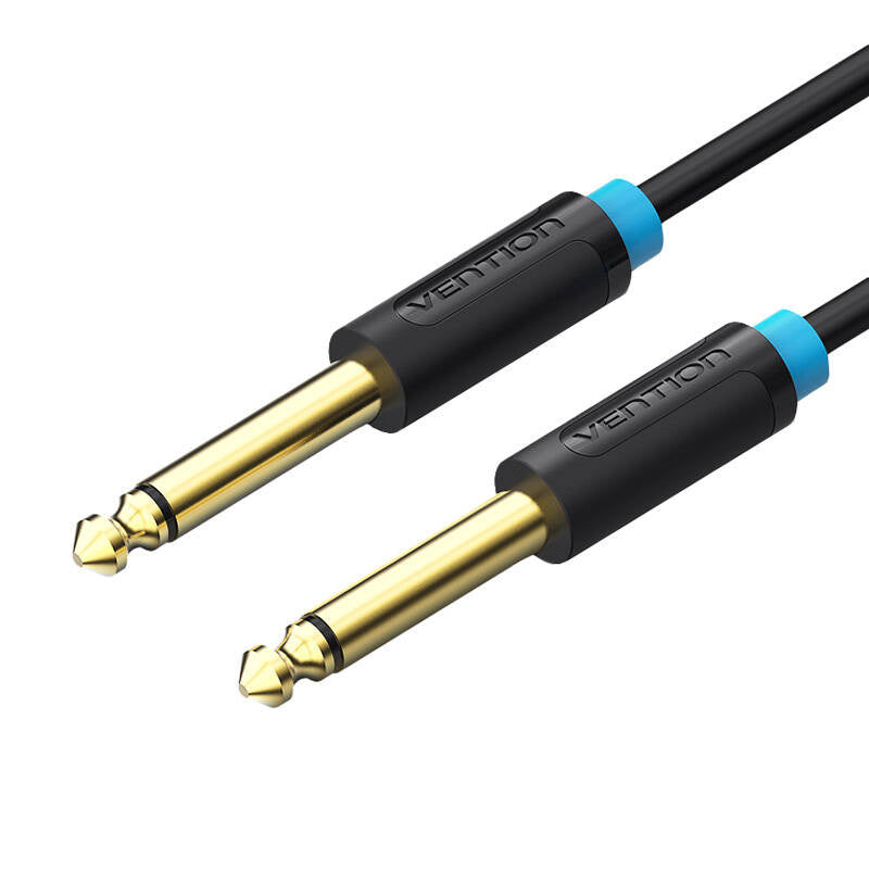 Audio kabel TS 6,35 mm Vention BAABJ 5 m (sort)