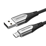 Kabel USB 2.0 A til Micro USB Vention COAHD 3A 0,5m grå