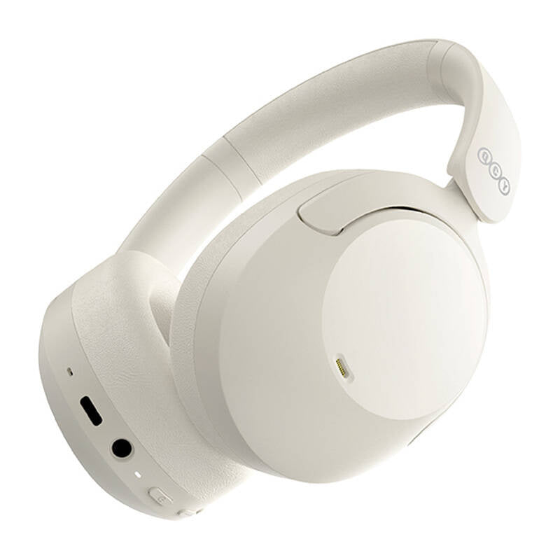 Trådløse hovedtelefoner QCY ANC H4 (hvid)
