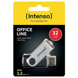 Intenso Pendrive 32GB Office Line USB 3.2, sort EU (3543480)