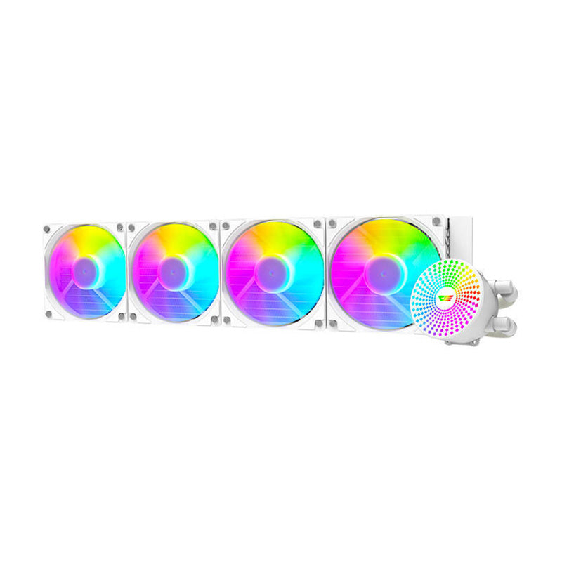 PC vandkøling ARGB Darkflash DC480 (hvid)