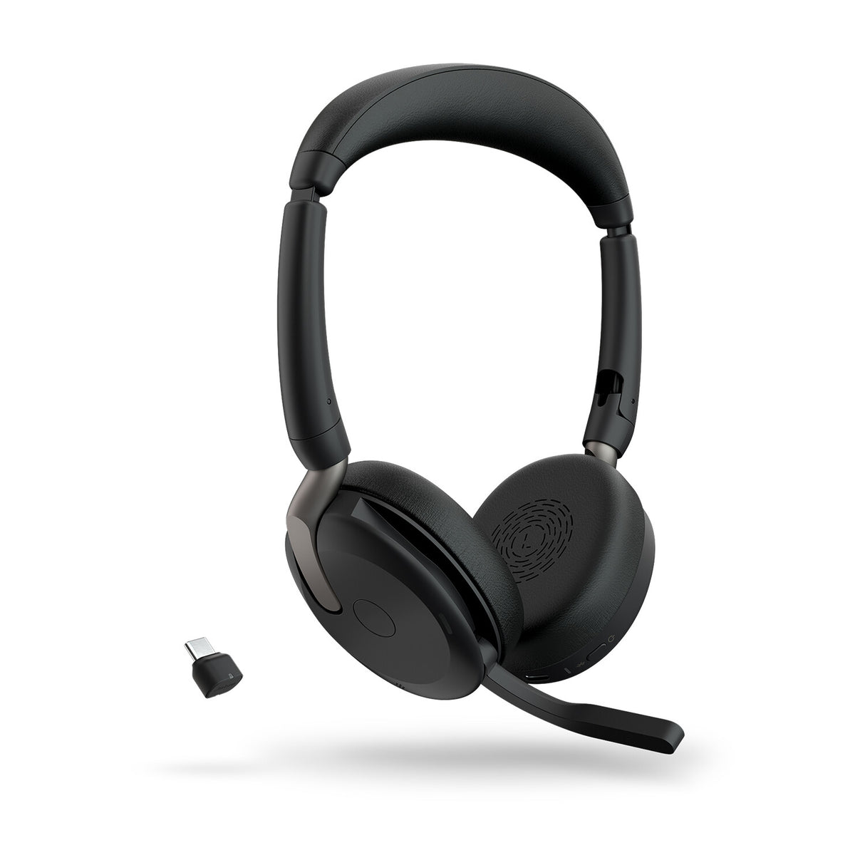 Jabra Evolve2 65 Flex Headset Trådløs Kontor/Callcenter USB Type-C Bluetooth