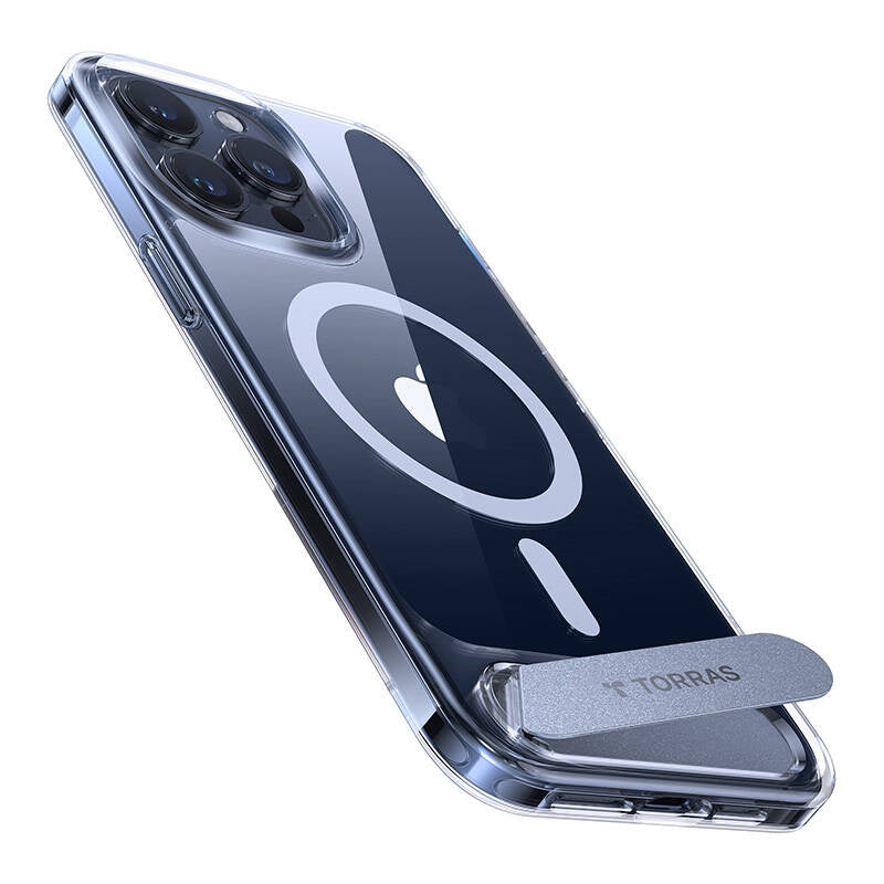 Torras telefonkasse UPRO Stativ til iPhone 15 PRO (gennemsigtig