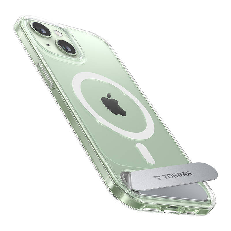 Torras telefonkasse UPRO Pstand til iPhone 15 (gennemsigtig