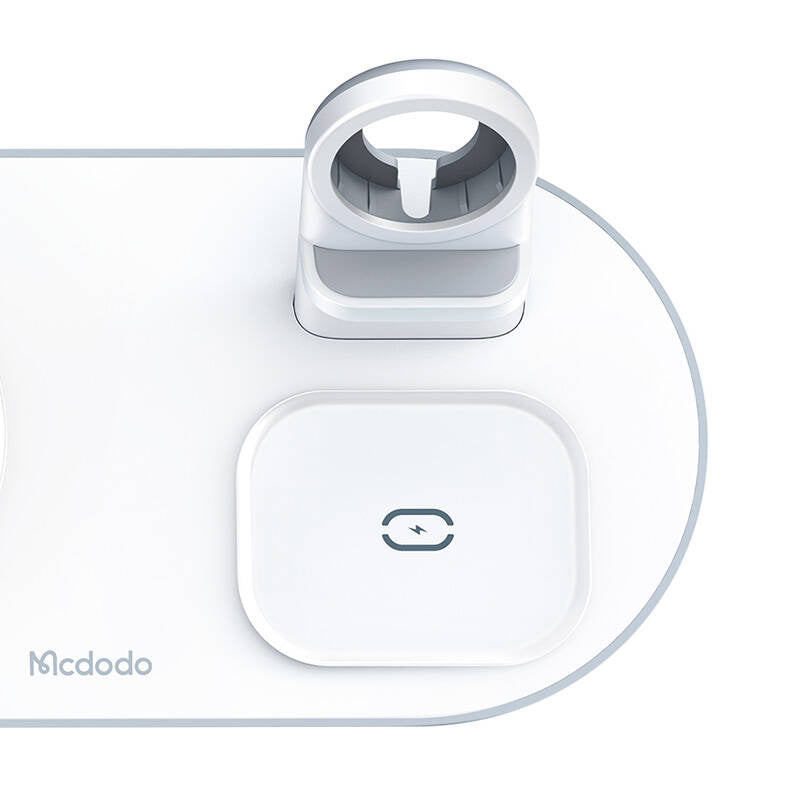 Trådløs oplader Mcdodo CH-7060 3 i 1 15W (mobile/TWS/Apple watch) (hvid)