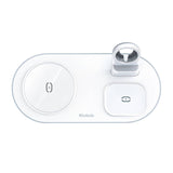 Trådløs oplader Mcdodo CH-7060 3 i 1 15W (mobile/TWS/Apple watch) (hvid)