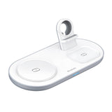 Trådløs oplader Mcdodo CH-7060 3 i 1 15W (mobile/TWS/Apple watch) (hvid)