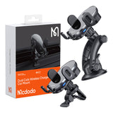 Bilholder med induktionsoplader Mcdodo CH-1600 (sort)