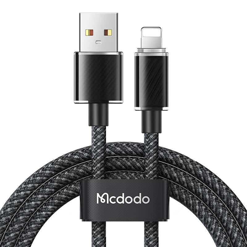Kabel USB-A til Lightning Mcdodo CA-3640, 1,2 m (sort)